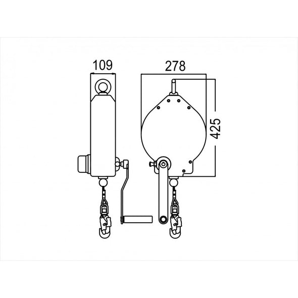 Restricted device 30 mt with recovery unit -Atex