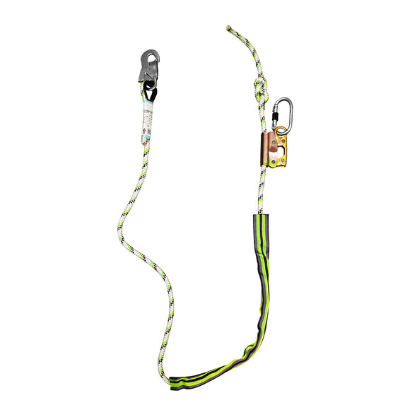 Adjustable braided rope positioning lanyard mt. 2