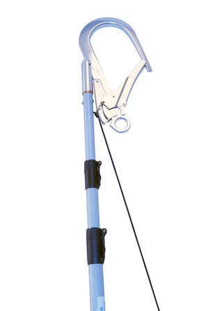 Telescopic pole - pastoral 2,4-6,2 mt