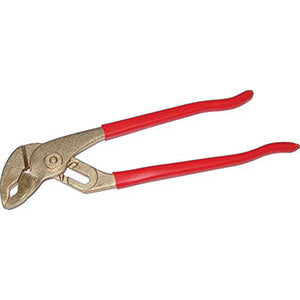 Adjustable non-sparking pliers