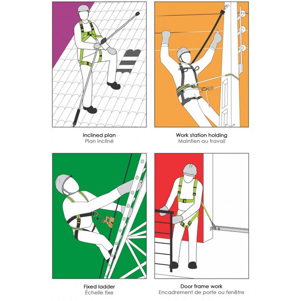 Guided device with heat sink for 14/16 rope