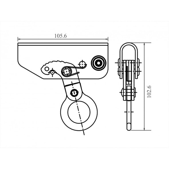 Guided fall arrest device mt. 20