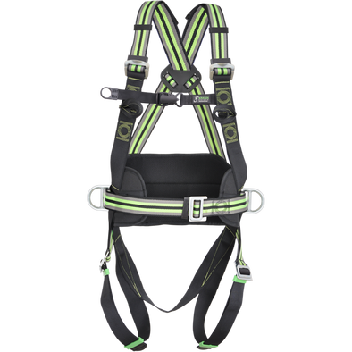 2-point harness with positioning belt