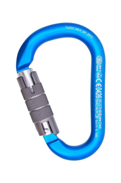 Light alloy twist-lock carabiner